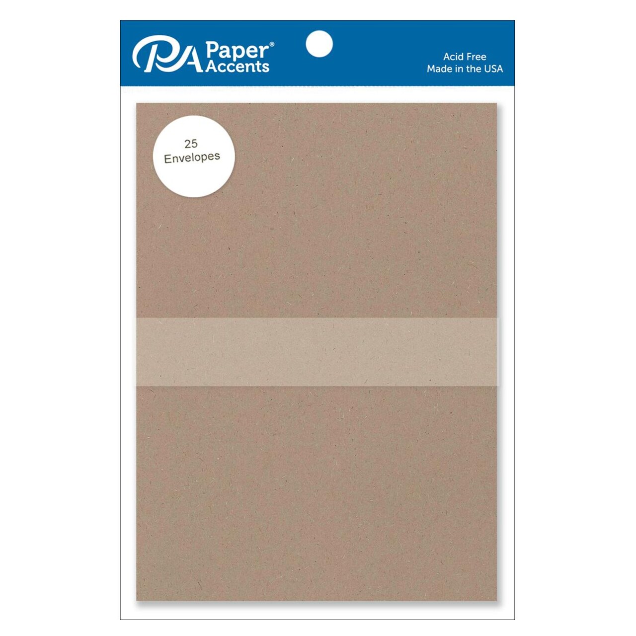 Accent Design Paper Accents A7 Envelopes – 5.25x7.25 in, 25 Pack, Russet Brown – Archival, Acid-Free Envelopes for Invitations, Greeting Cards, Announcements & Paper Crafts